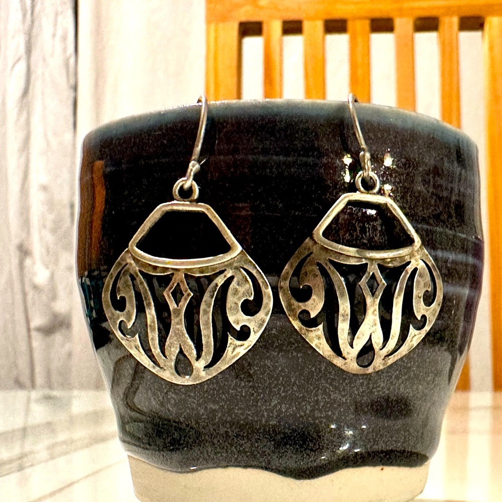 Silpada Parisian Bistro sterling silver earrings